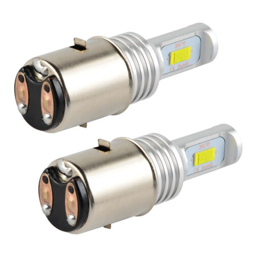 Bevinsee BA20D H6 LED Motorcycle Headlight Bulbs For KTM 125 200 300 350 EXC - Fresh Stock Dated October 2025