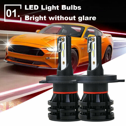 LED Headlight Conversion kit H4 9003 6000K White For 2006-2013 Isuzu NPR-HD F2 - Fresh Stock Dated October 2025