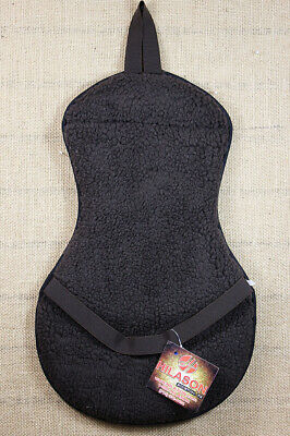 Hilason Western Horse Tack Fleece Saddle Seat Cover Brown Foam Padded U-22BR - Fresh Stock Dated October 2025