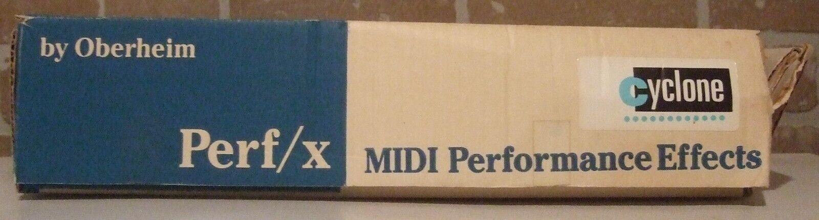 Oberheim Perf/x Cyclone MIDI Arpeggiator parts or repair original box paperwork - Fresh Stock Dated October 2025