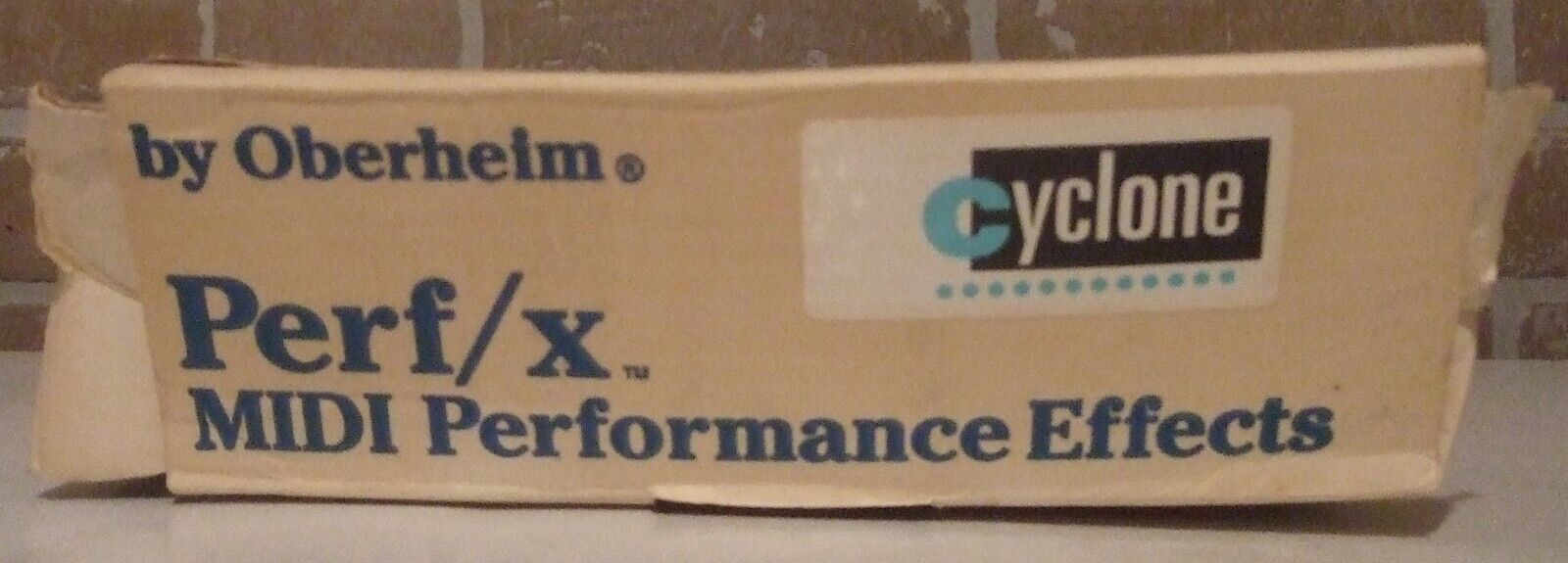 Oberheim Perf/x Cyclone MIDI Arpeggiator parts or repair original box paperwork - Fresh Stock Dated October 2025