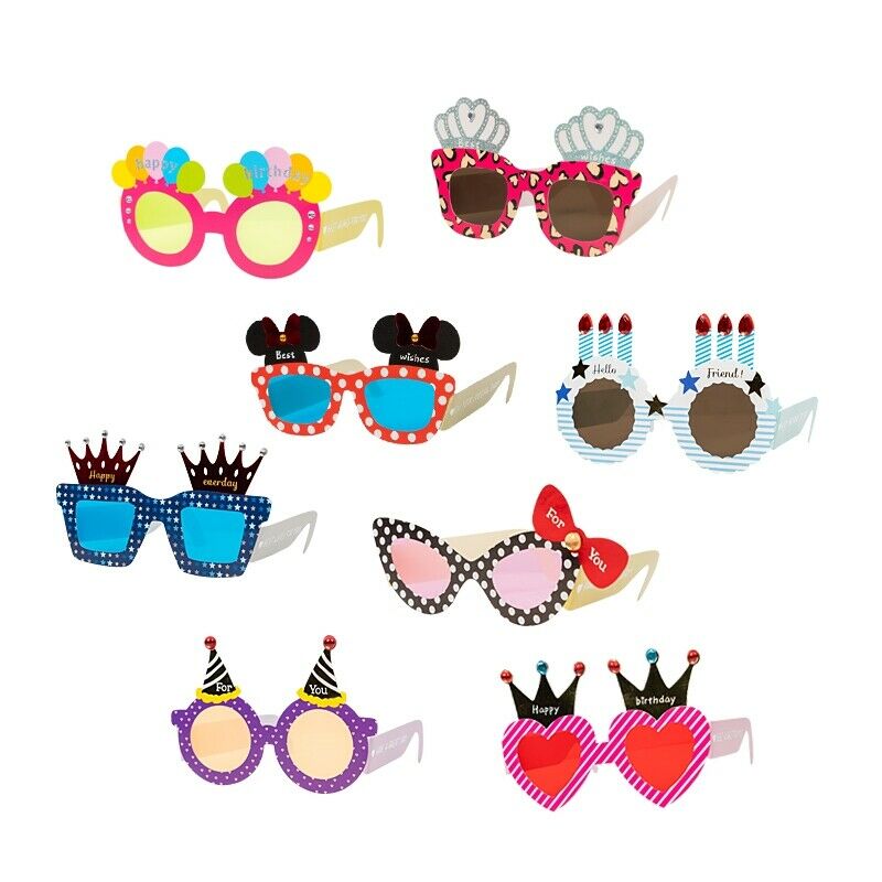 Sunglasses Crown Theme Fashion Glasses Summer Birthday Party Fun Decoration 2021 - Fresh Stock Dated October 2025