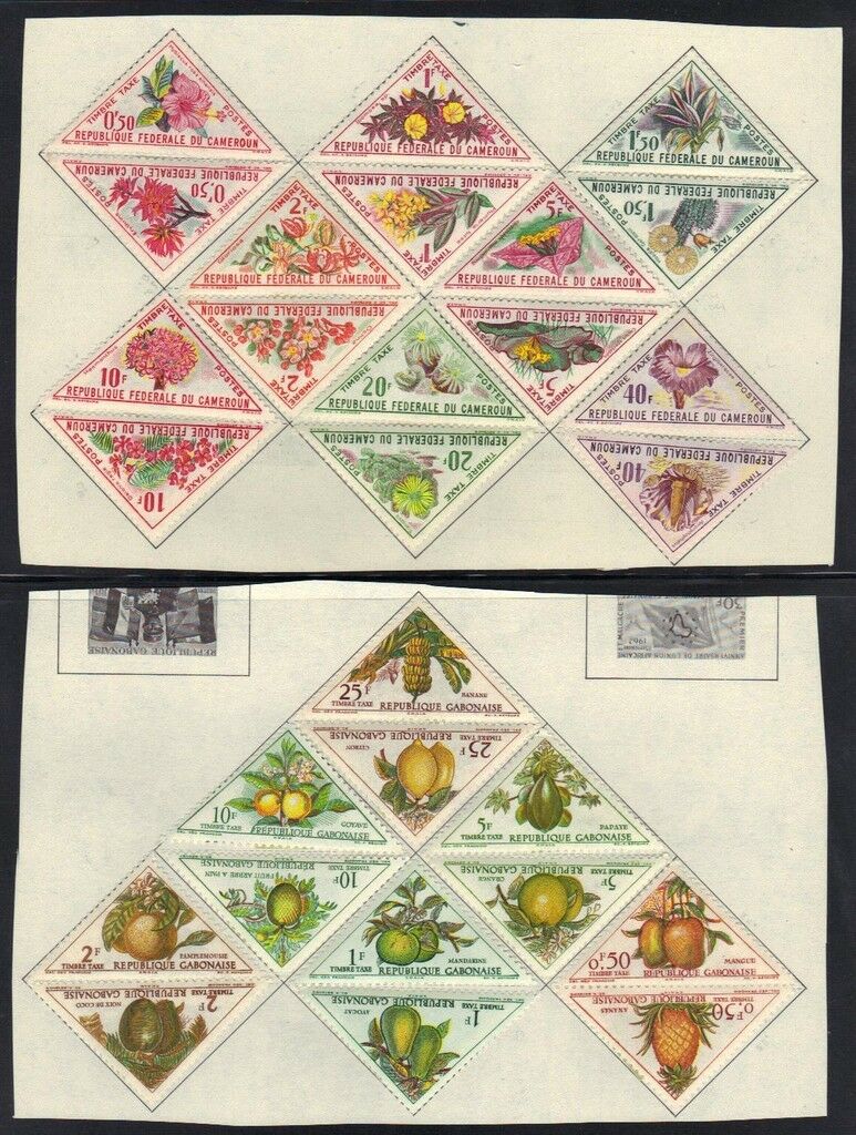 AFRICA SIERRA LEONE BURUNDI CAMEROON CABIN BHUTAN TOPICALS 1960 FRUITS FLOWERS & - Fresh Stock Dated October 2025