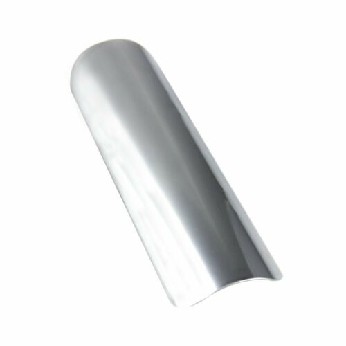 1X Chrome-plated Motorcycle Exhaust Pipe Heat Shield Cover Guard & 51-70mm Clamp - Fresh Stock Dated October 2025