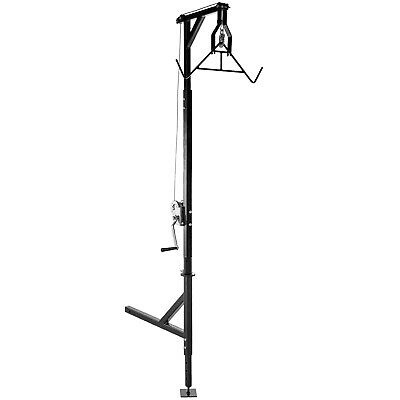 VEVOR Hitch Mounted Deer Hoist Hitch Game Hoist 400lbs Winch Swivel w/ Gambrel - Fresh Stock Dated October 2025