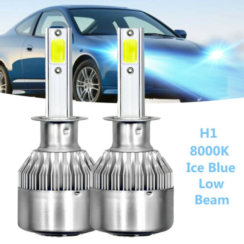 Ice Blue H1 LED Headlight Bulb High/Low Beam 110W C6 For YAMAHA YZF-R1 2004-2005 - Fresh Stock Dated October 2025