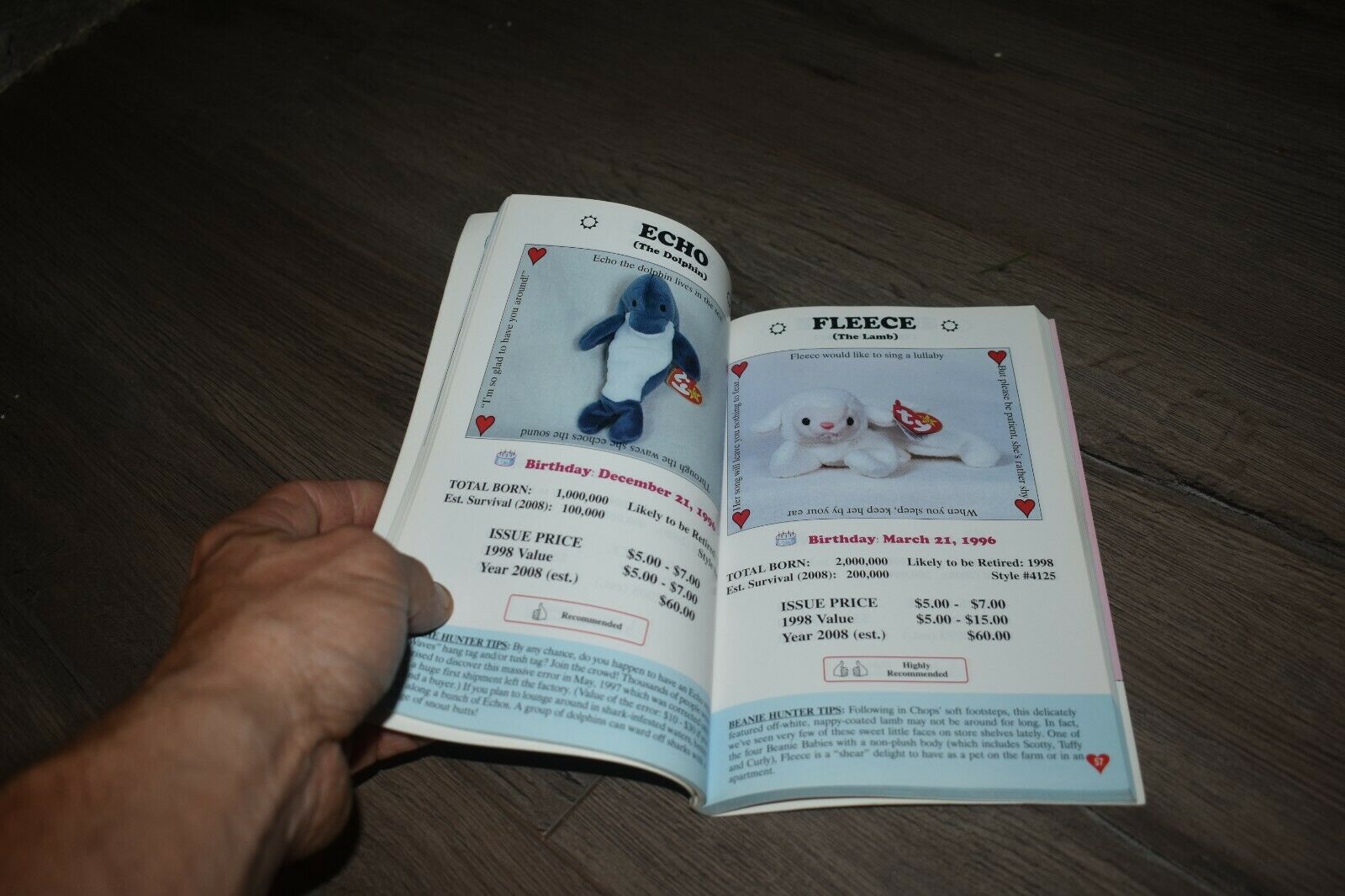The Beanie Baby Handbook by Les & Sue Fox 1998 - Fresh Stock Dated October 2025