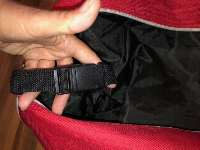 RED AMIGO HORSEWARE BRIDLE BAG OR TAIL EXTENSION HEAVY CORDURA NYLON - Fresh Stock Dated October 2025