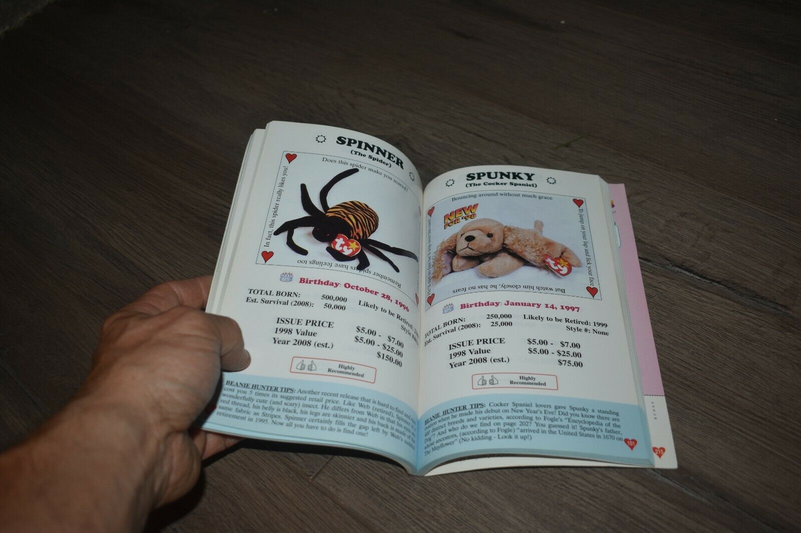 The Beanie Baby Handbook by Les & Sue Fox 1998 - Fresh Stock Dated October 2025