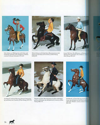 Hartland Horsemen plastic horse cowboy TV western star guide book by Gail Fitch - Fresh Stock Dated October 2025