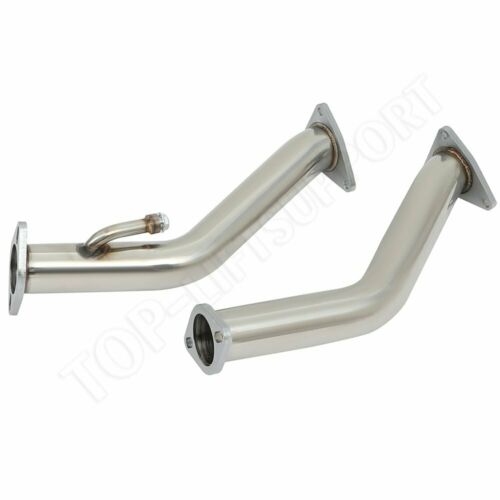 For Nissan for 370z  Exhaust Downpipes Catless with gaskets and bolt - Fresh Stock Dated October 2025