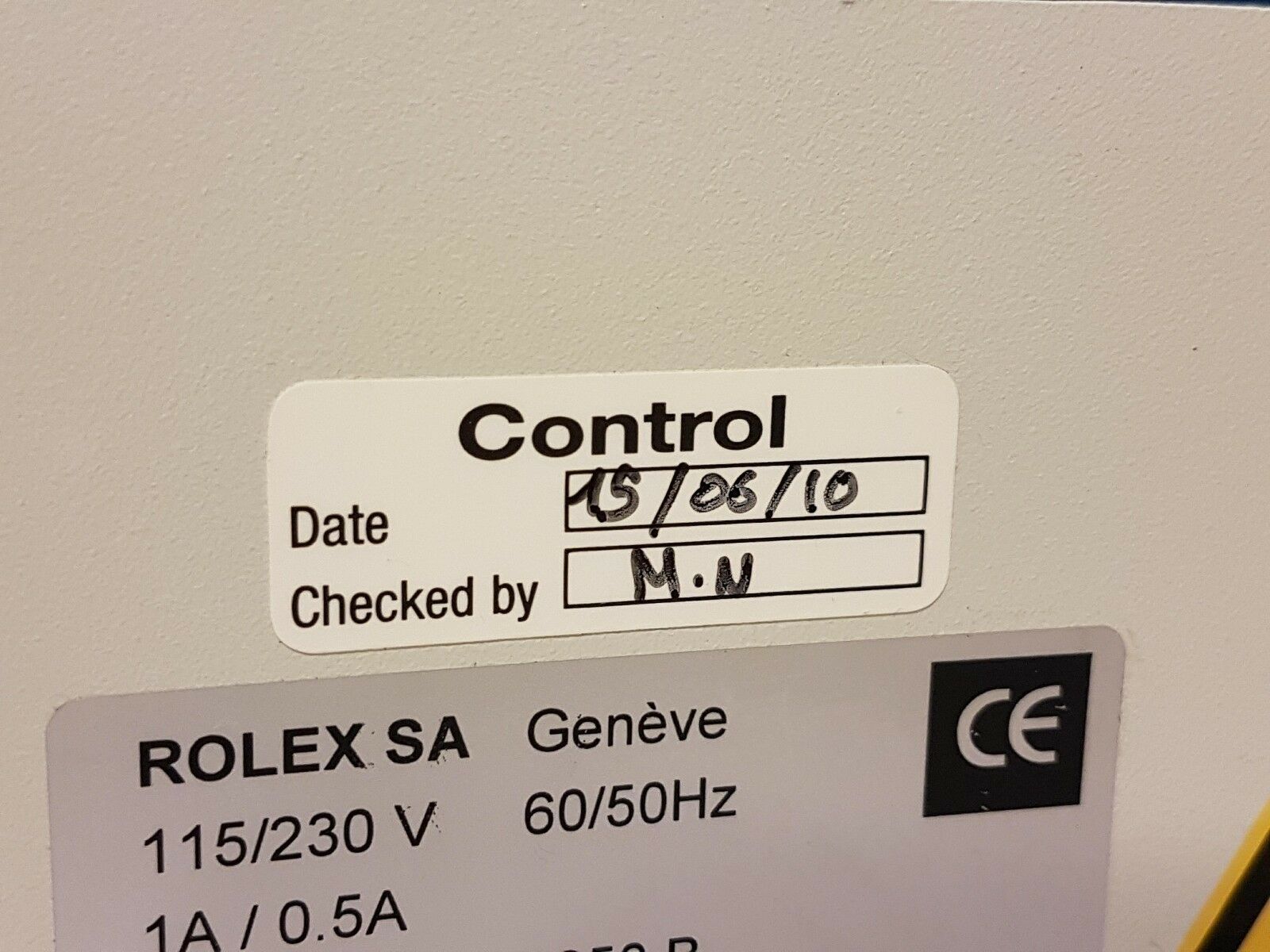 ROLEX VACUUM / PRESSURE TESTER REF 1050-B, WORKING WITH BOOK & ELECTRICAL CORD - Fresh Stock Dated October 2025