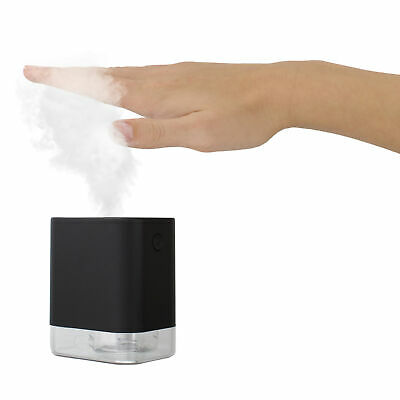MonMed Automatic Hand Sanitizer Dispenser Spray Black Pump Cordless Mist - Fresh Stock Dated October 2025
