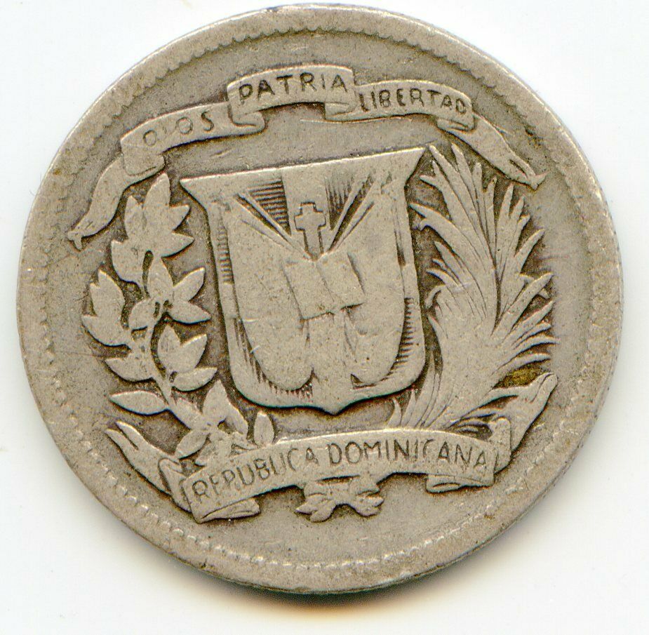 Dominican Republic 10 Centavos 1942  lotjul6202 - Fresh Stock Dated October 2025