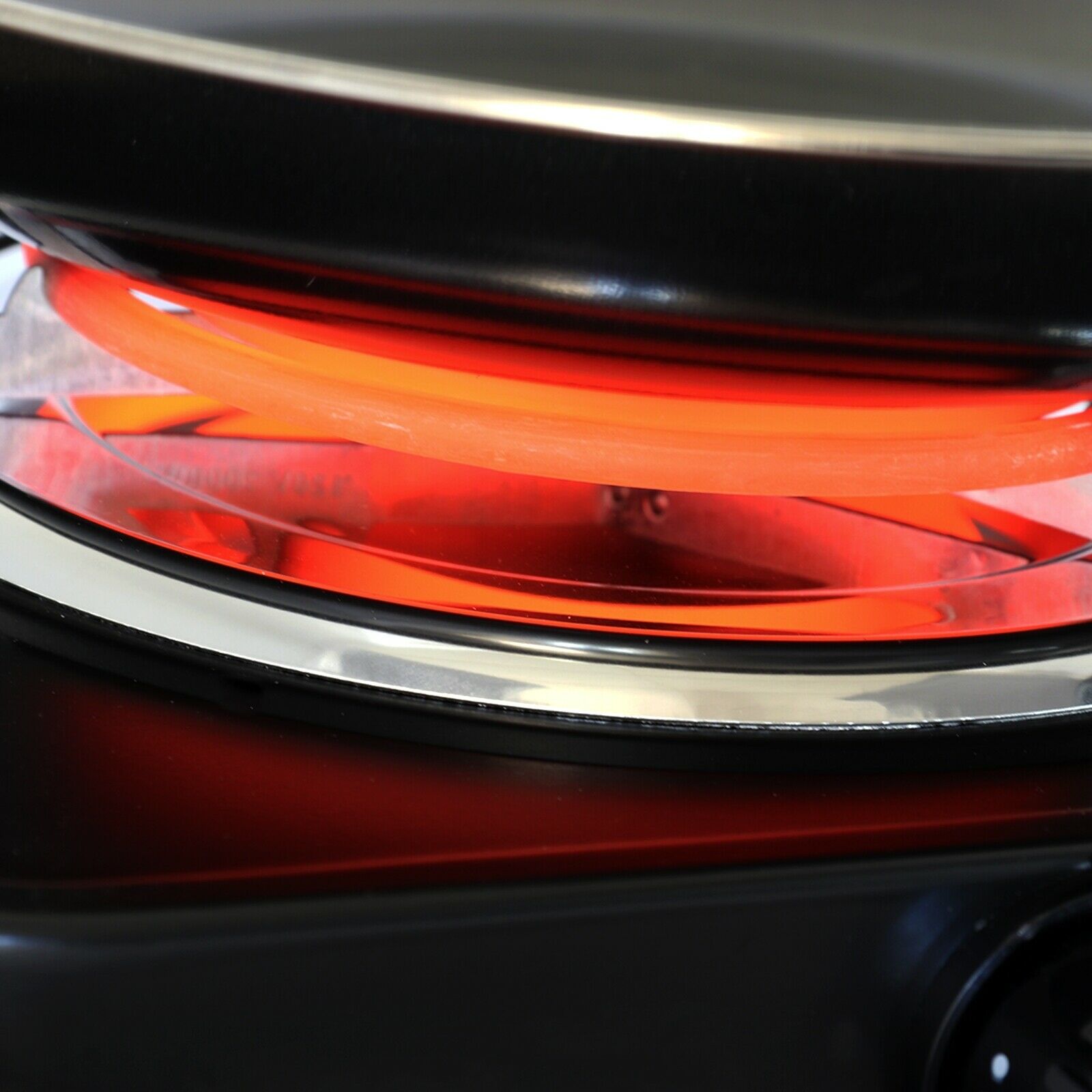 MegaChef Electric Portable Dual Coil Burner Cooktop Buffet Range in Matte Black - Fresh Stock Dated October 2025