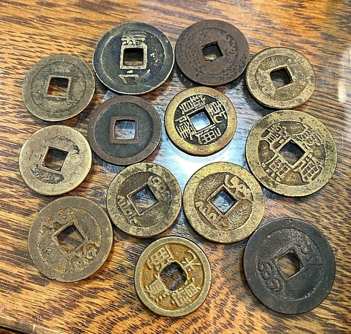 Lucky 13 China Cash Coins from Old Estate Great Price CHN - Fresh Stock Dated October 2025