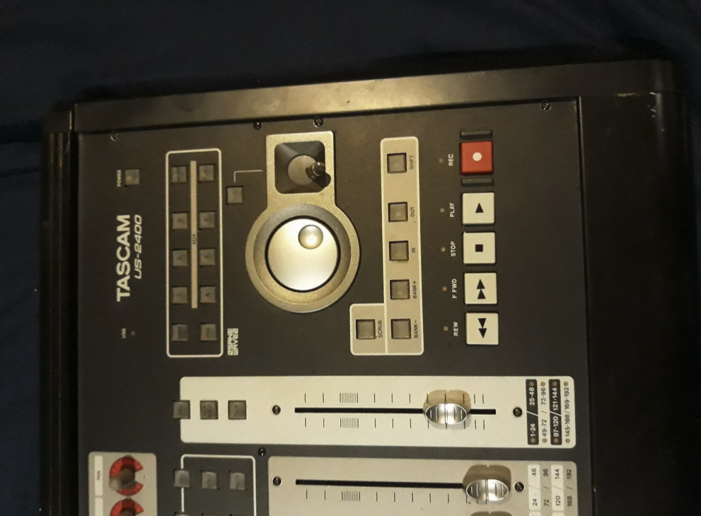 Tascam US-2400 24ch USB Control Surface - Fresh Stock Dated October 2025