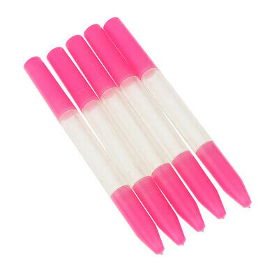 5pcs Precision Pink Oil Pin Pen Needle Watch Clock Repair Tool Oiler Pen - Fresh Stock Dated October 2025