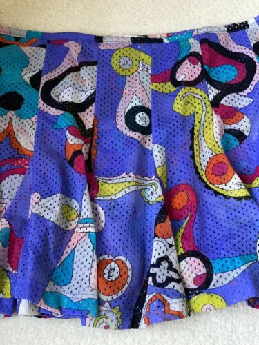 emilio pucci classic print rare mesh Print pool Skirt Sz 6 Small - Fresh Stock Dated October 2025