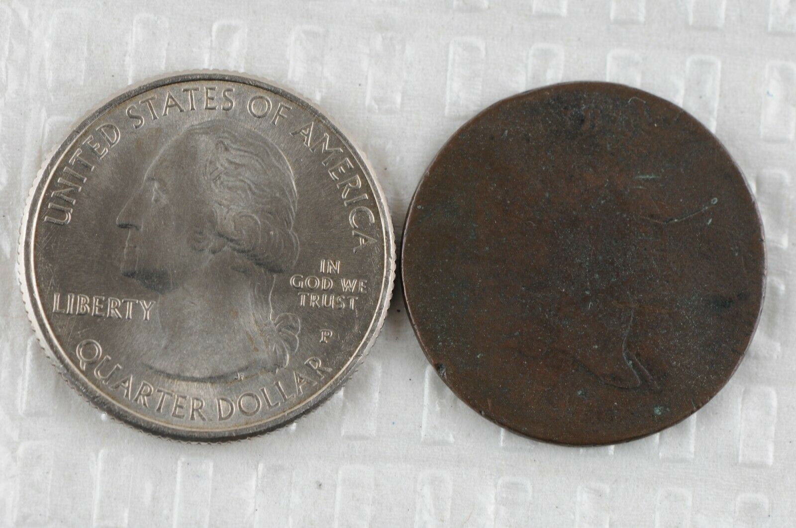 1797 Liberty Cap Half Cent Plain Edge Circulated - Fresh Stock Dated October 2025