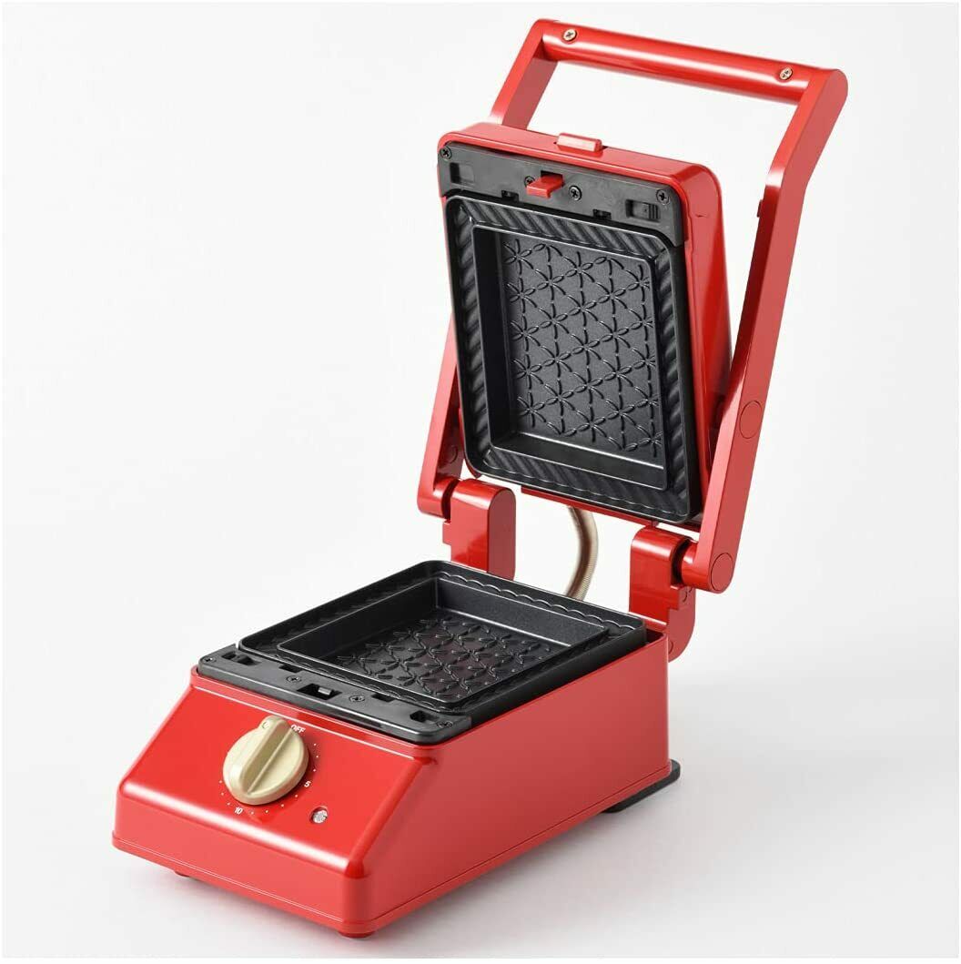 BRUNO BOE083-RD Grill Sandwich Maker Red Japan Domestic New - Fresh Stock Dated October 2025