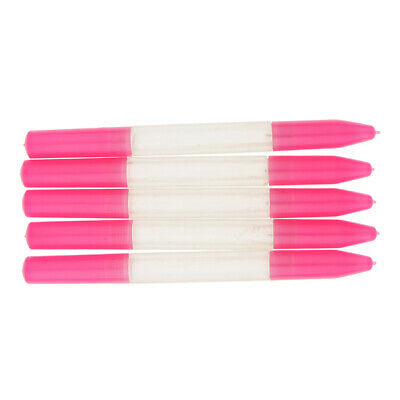 5pcs Precision Pink Oil Pin Pen Needle Watch Clock Repair Tool Oiler Pen - Fresh Stock Dated October 2025