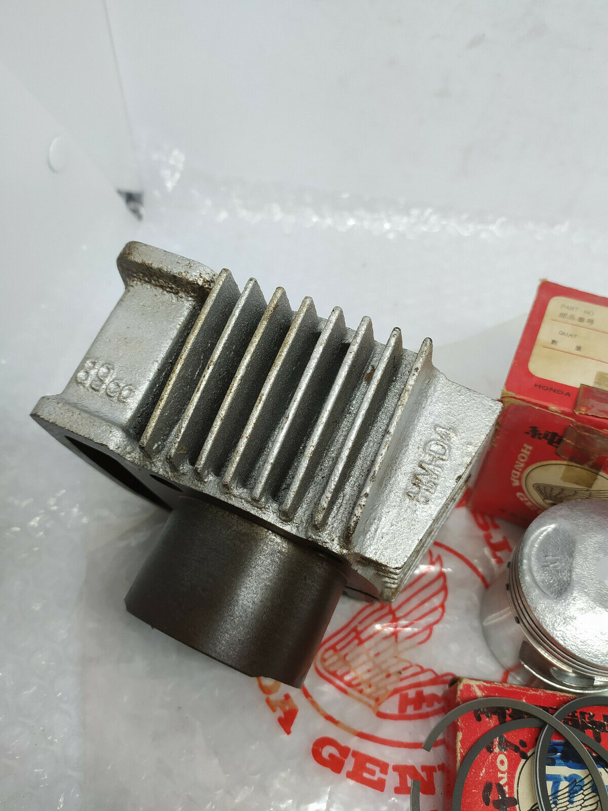Honda S90 CL90 CD90 SL90 CT90 ST90 CM90 ATC90 Cylinder Piston Ring Set STD NOS - Fresh Stock Dated October 2025