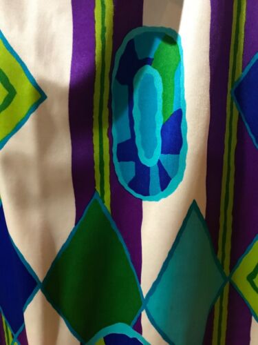 Vintage 60/70s Mr Dino MAXI SKIRT Tie Belt Mod Pencil Signed Size 8 EUC - Fresh Stock Dated October 2025