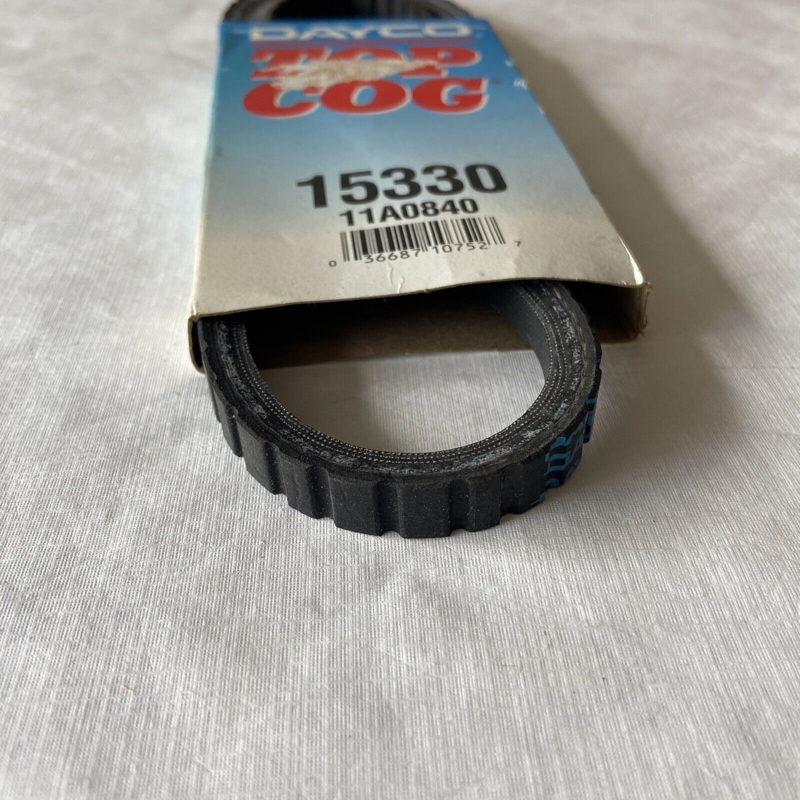 Dayco Top Cog 15330 11A0840 Belt - Fresh Stock Dated October 2025