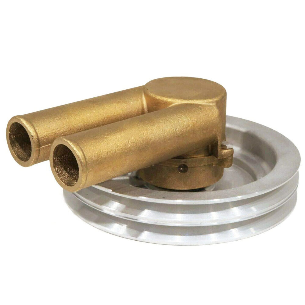 Double V Belt Pulley Raw / Sea Water Pump For Volvo Penta 21214596, 3858229 New - Fresh Stock Dated October 2025