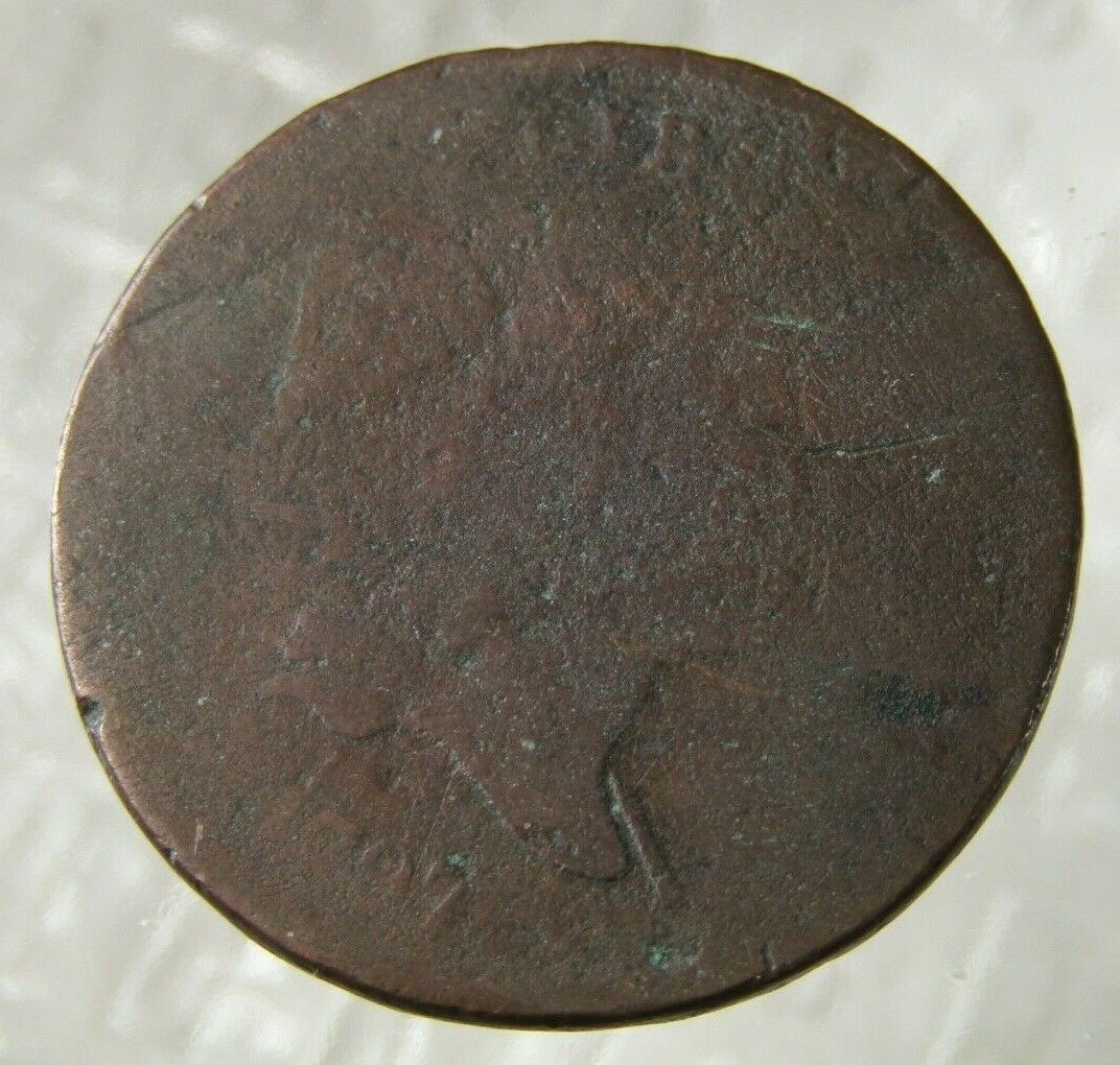 1797 Liberty Cap Half Cent Plain Edge Circulated - Fresh Stock Dated October 2025