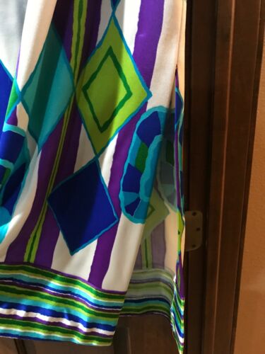 Vintage 60/70s Mr Dino MAXI SKIRT Tie Belt Mod Pencil Signed Size 8 EUC - Fresh Stock Dated October 2025