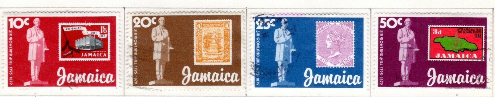 Jamaica Scott 435//463 Mostly Used on 3 Album Pages Issued 1978-1979 - Fresh Stock Dated October 2025
