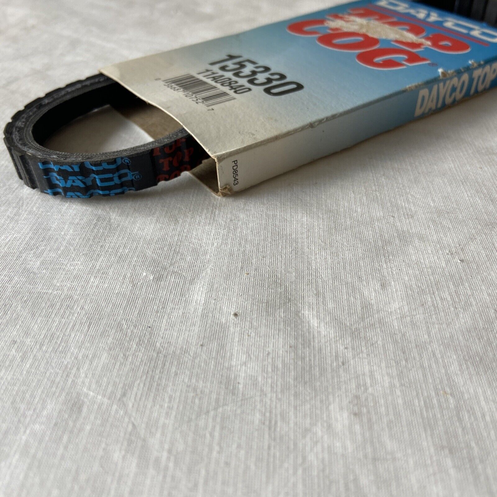 Dayco Top Cog 15330 11A0840 Belt - Fresh Stock Dated October 2025