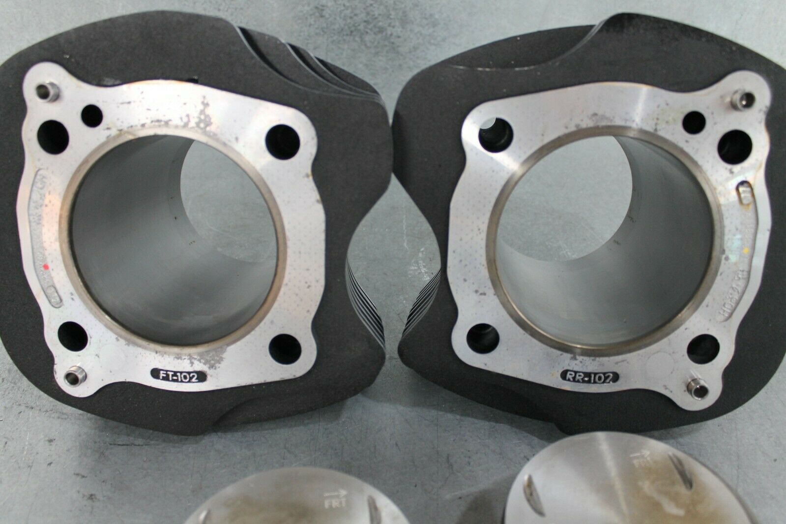 Harley Davidson 114 Engine Cylinder Barrels & Pistons M8 17-20 New Take Off CVO - Fresh Stock Dated October 2025
