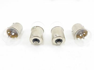 Suzuki 12v 23w Light Bulbs 4 PACK Turn Signal 12 Volt 23 Watt 1156 Bayonet Base - Fresh Stock Dated October 2025