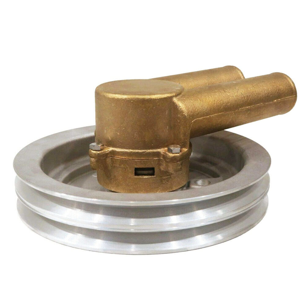 Double V Belt Pulley Raw / Sea Water Pump For Volvo Penta 21214596, 3858229 New - Fresh Stock Dated October 2025