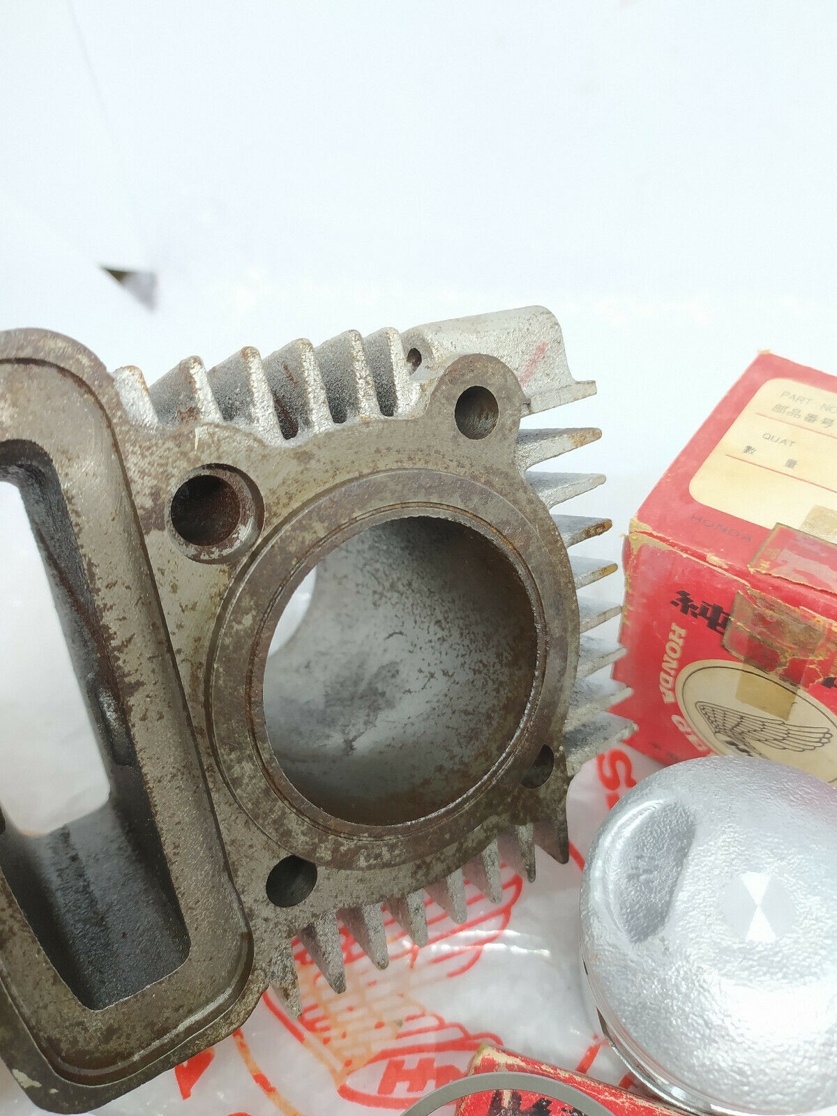 Honda S90 CL90 CD90 SL90 CT90 ST90 CM90 ATC90 Cylinder Piston Ring Set STD NOS - Fresh Stock Dated October 2025