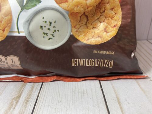 2-Quaker Rice Crisps, Buffalo Ranch Hot Spicy 6.06oz Bags Best By DATE: 6-16-21 - Fresh Stock Dated October 2025