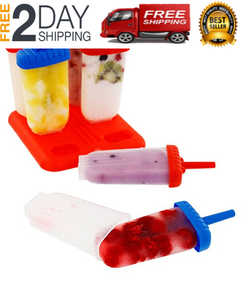 Moldes De Silicona Para Helados Paletas Hacer Helado Molde Maquina Reutilizable - Fresh Stock Dated October 2025