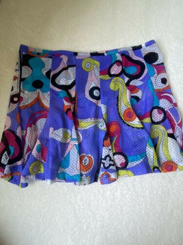 emilio pucci classic print rare mesh Print pool Skirt Sz 6 Small - Fresh Stock Dated October 2025