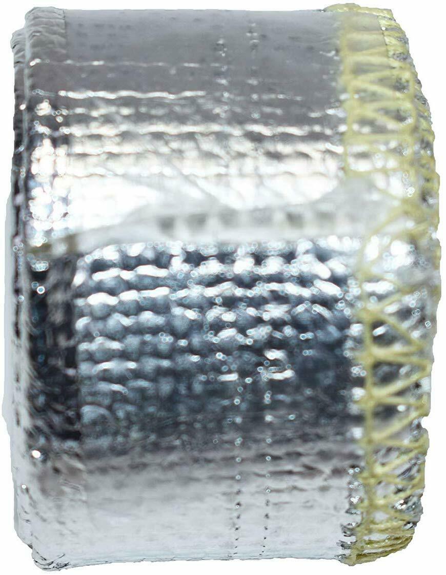 Heat Sheath Aluminized Sleeving Heat Shield Protection Barrier 1/2