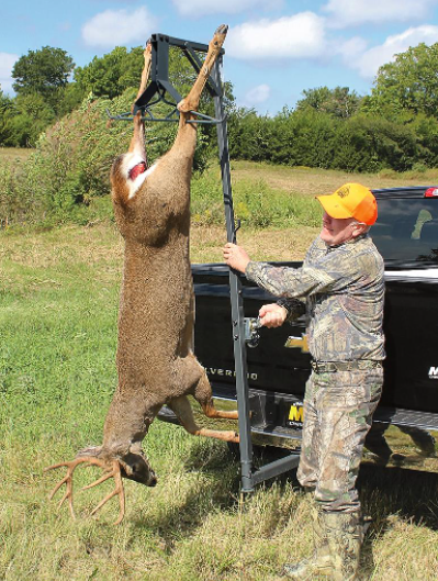 Deer Hoist Gambrel Swivel Hitch Lift System Tubular Steel Deluxe Hunting Tools - Fresh Stock Dated October 2025