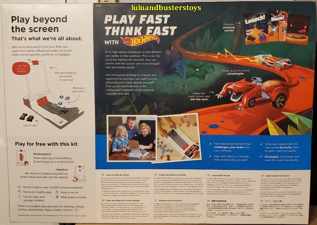 Osmo Hot Wheels Mindracers Game Kit for Ipad Base Included Brand New 90100006 - Fresh Stock Dated October 2025