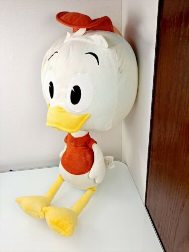 Franco DuckTales Throw Pillow Red/White Plush Doll Donald Duck Nephew - Fresh Stock Dated October 2025