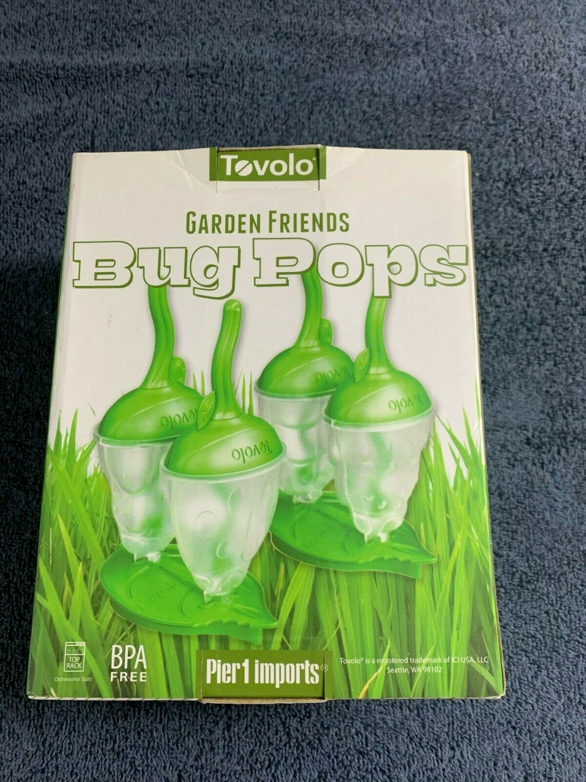 Tovolo Garden Friends Bug Pops Popsicle Molds Set of 4 - Fresh Stock Dated October 2025