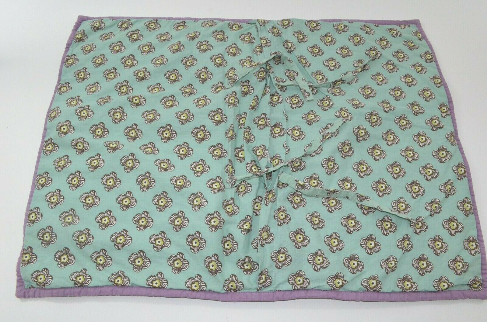 Pottery Barn Kids Brooklyn Quilted Standard Sham Purple Aqua Paisley Medallion - Fresh Stock Dated October 2025