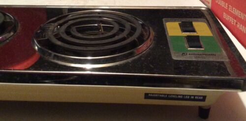 DOMINION,DOUBLE ELEMENT BUFFET RANGE MODEL 1457 - Fresh Stock Dated October 2025
