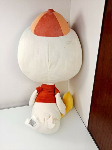 Franco DuckTales Throw Pillow Red/White Plush Doll Donald Duck Nephew - Fresh Stock Dated October 2025