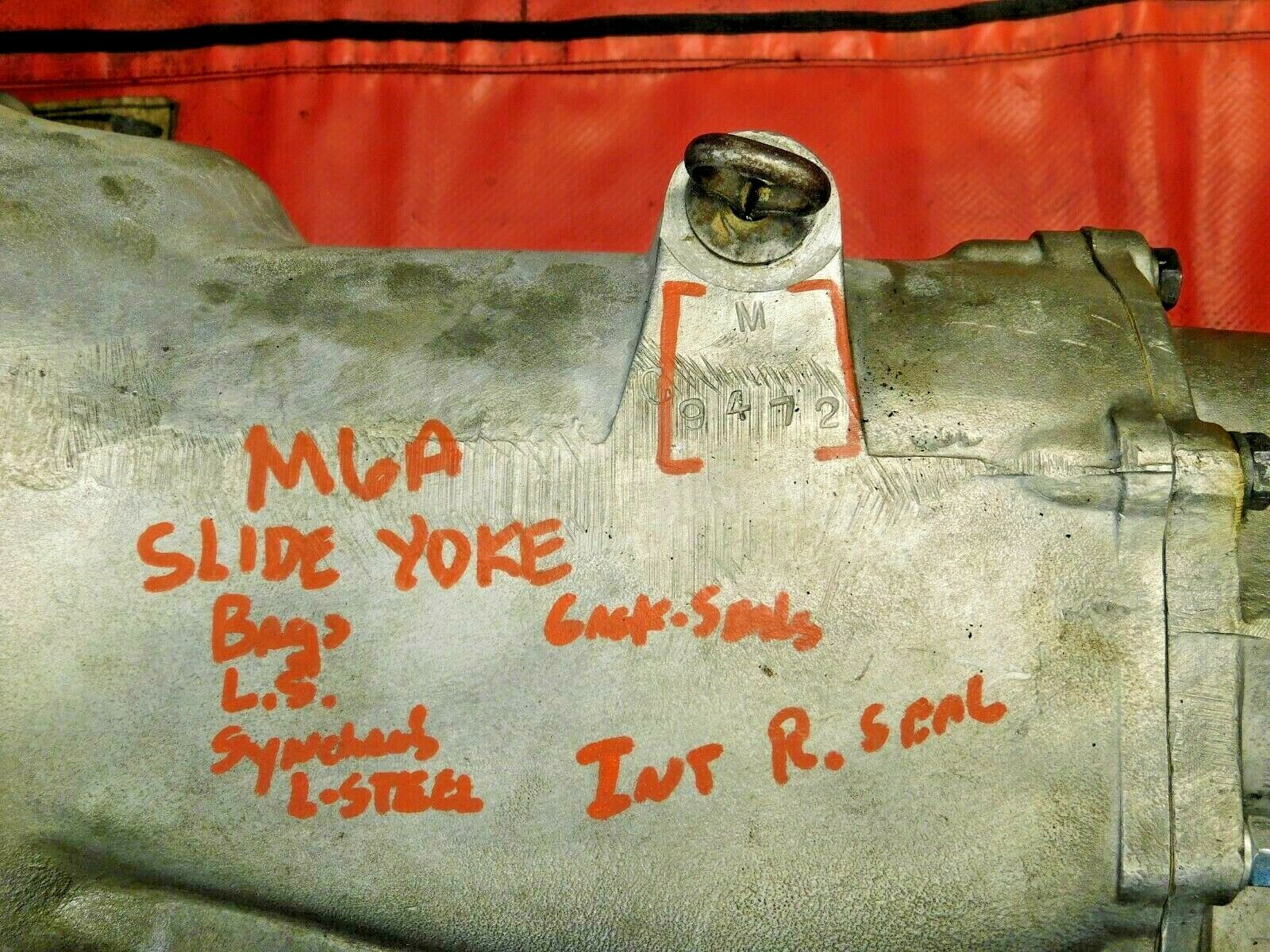 MGA, Original Rebuilt Transmission, Sliding Yoke, Low Starter,  !! - Fresh Stock Dated October 2025